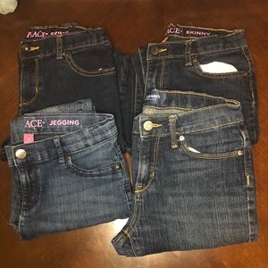 4 Dark children’s place jeans